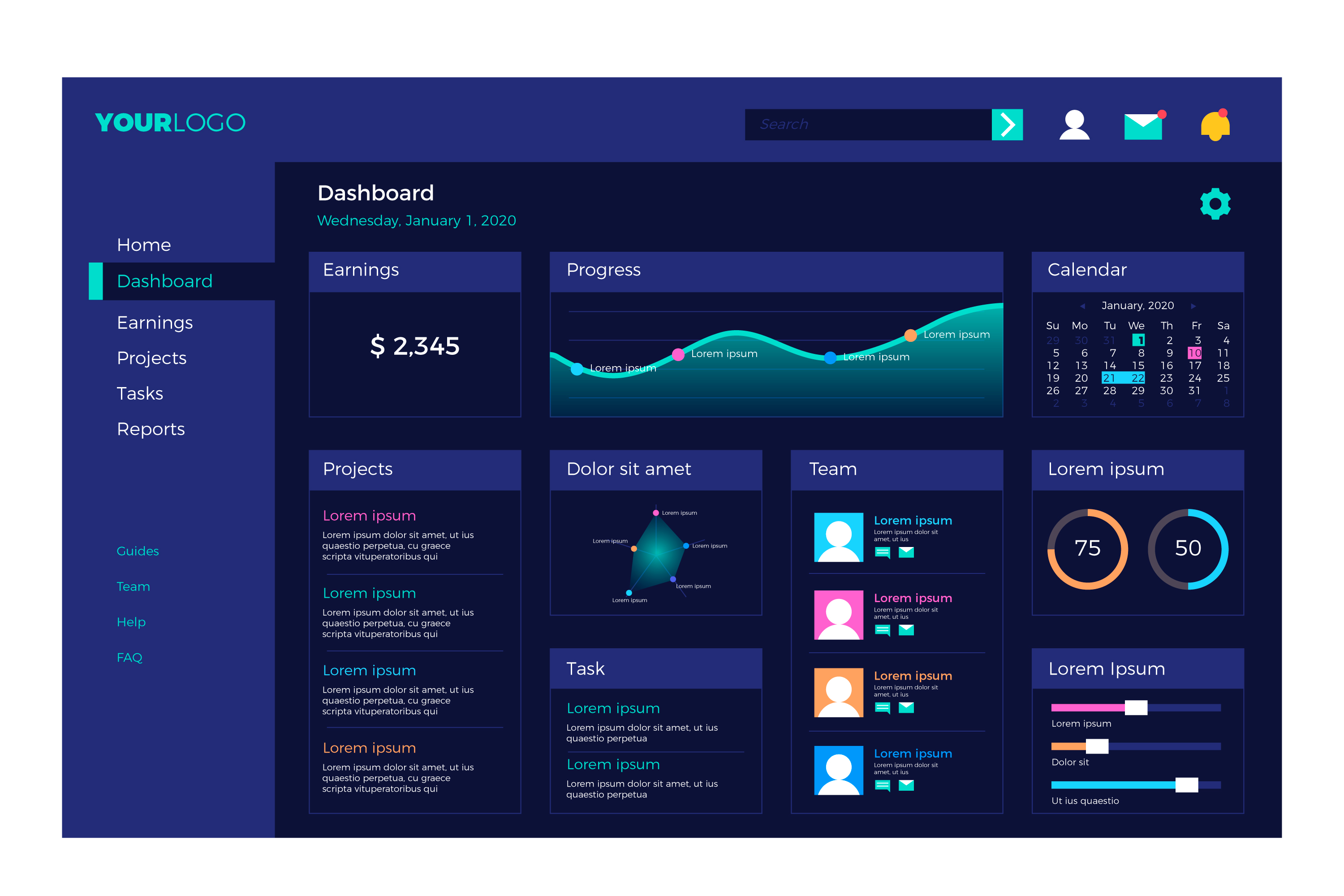 FinTech Dashboard